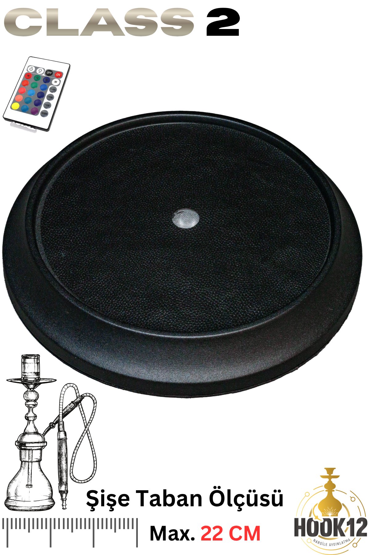 CLASS 2 Nargile RGB LED Alt Aydınlatma 