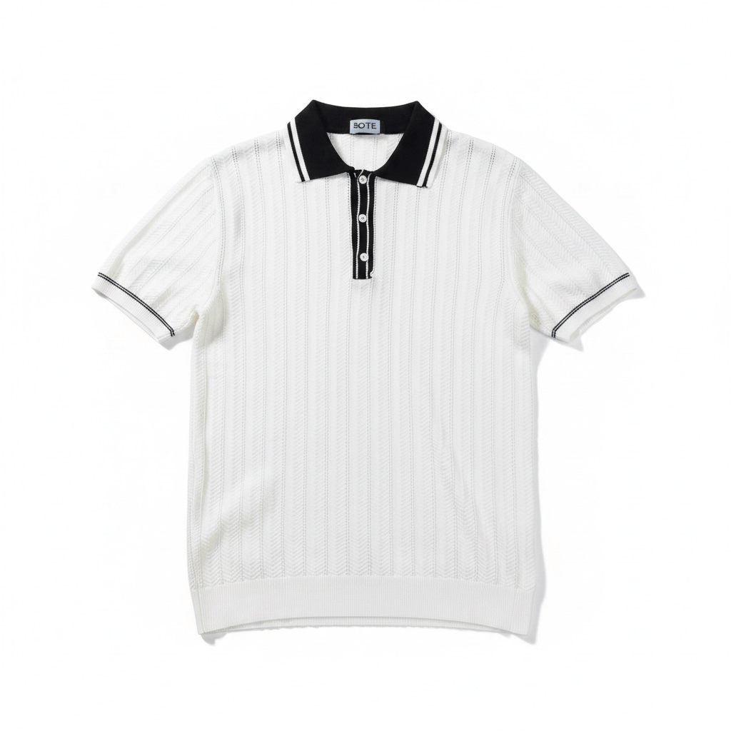 Beyaz RL Old Money Polo Yaka Tshirt