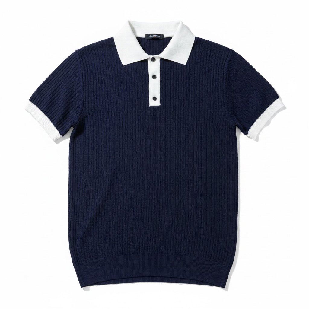 Lacivert RL Polo Yaka Tshirt