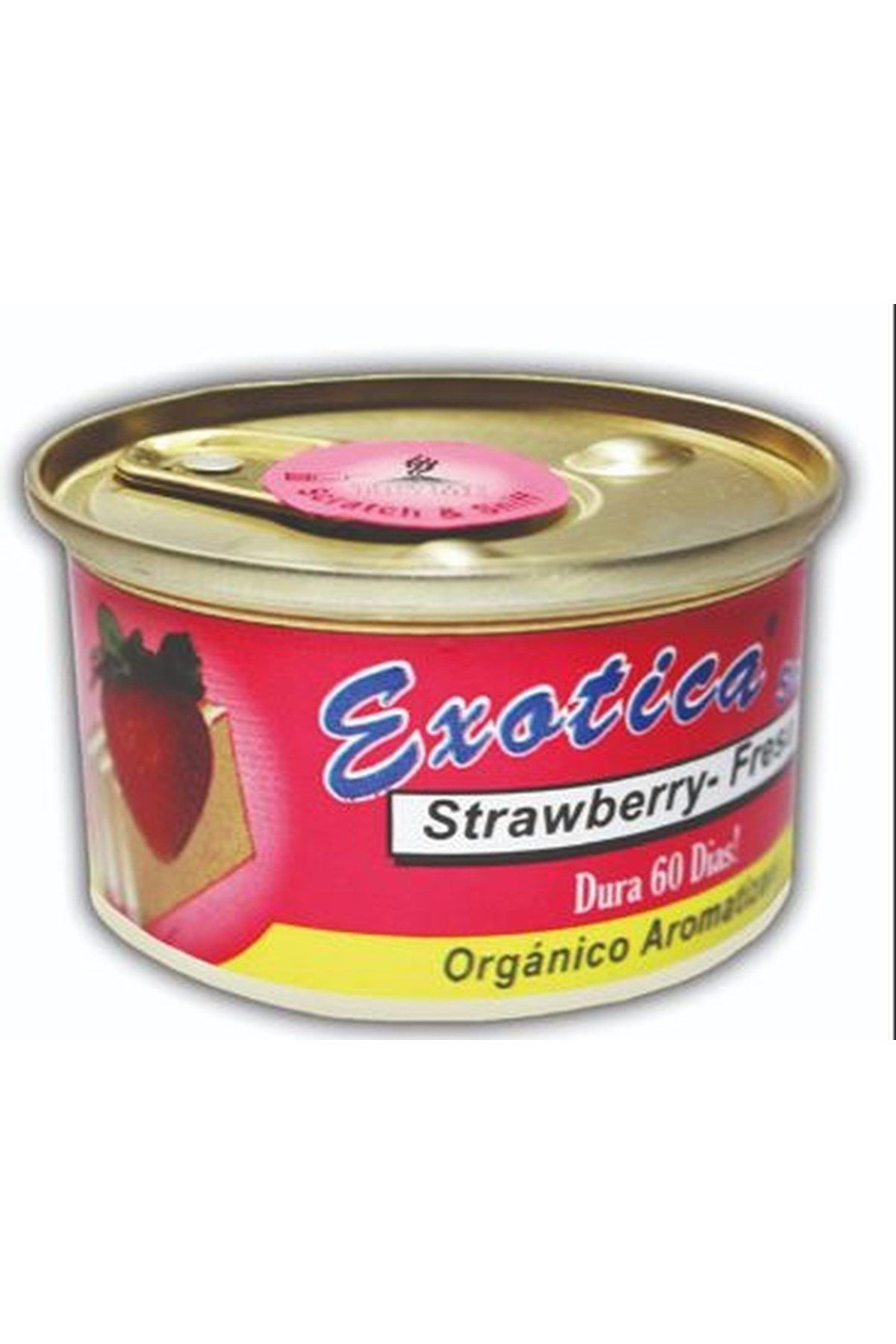Fresheners Exclusive Canned Strawberry Ortam ve Oto Koku (Made In Usa)