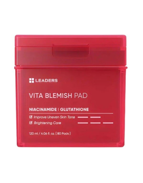 Vita Blemish Pad  | Leke Karşıtı Aydınlatıcı Tonikli Ped | 80 Adet	