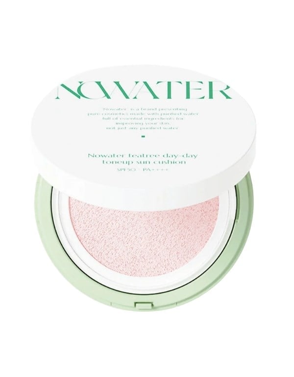 Teatree Day-Day Tone Up Sun Cushion SPF50+ | Çay Ağacı Özlü Renkli Güneş Kremi Cushion | 02 Natural Light