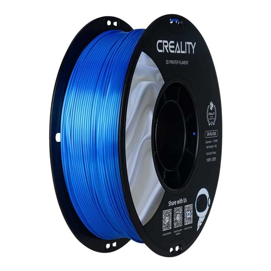 Creality Silk PLA Mavi Filament 1.75mm 1 Kg