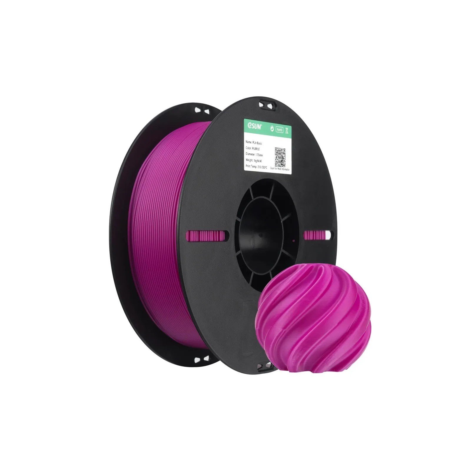eSUN PLA Basic Mor Filament 1.75mm 1kg