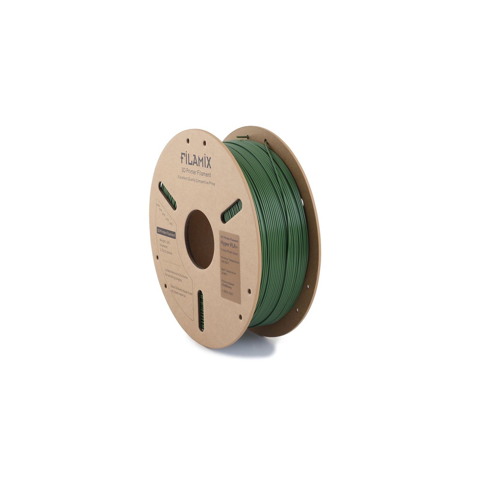 Filamix PLA+ Haki Yeşil (Khaki Green) Filament 1.75mm 1 Kg