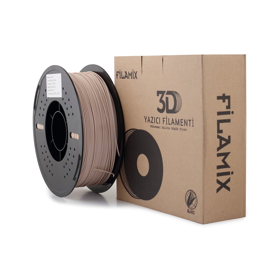 Filamix PLA+ Kemik Beyaz Filament 1.75mm 1 Kg
