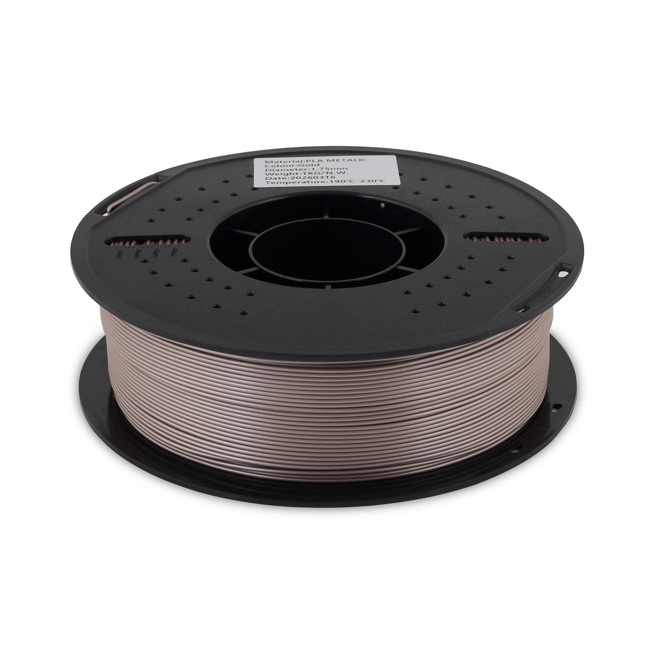 Filamix PLA Metallic Altın Filament 1.75mm 1 Kg