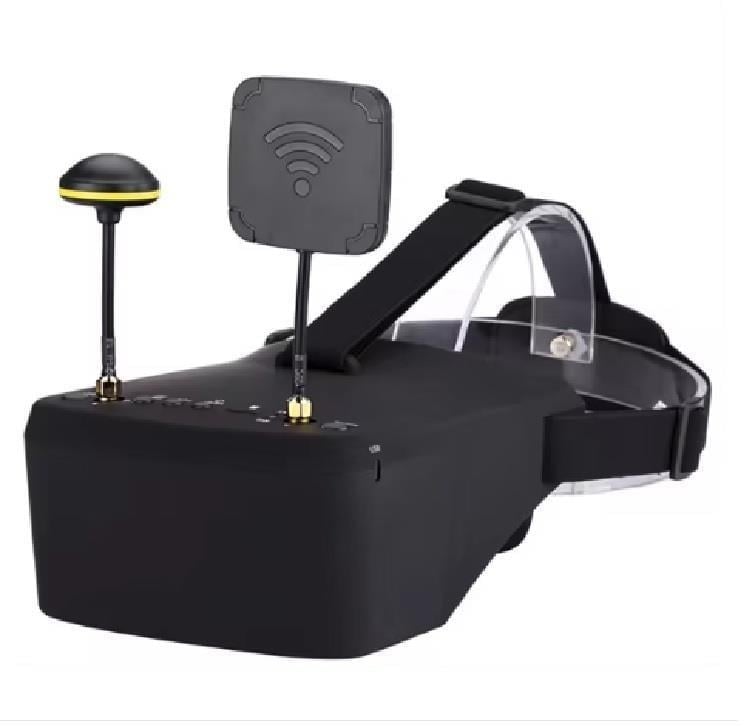 LS-800D FPV Gözlük 5.8G 40CH 5 inç 4.3 inç HD DVR Video Gözlük Seti
