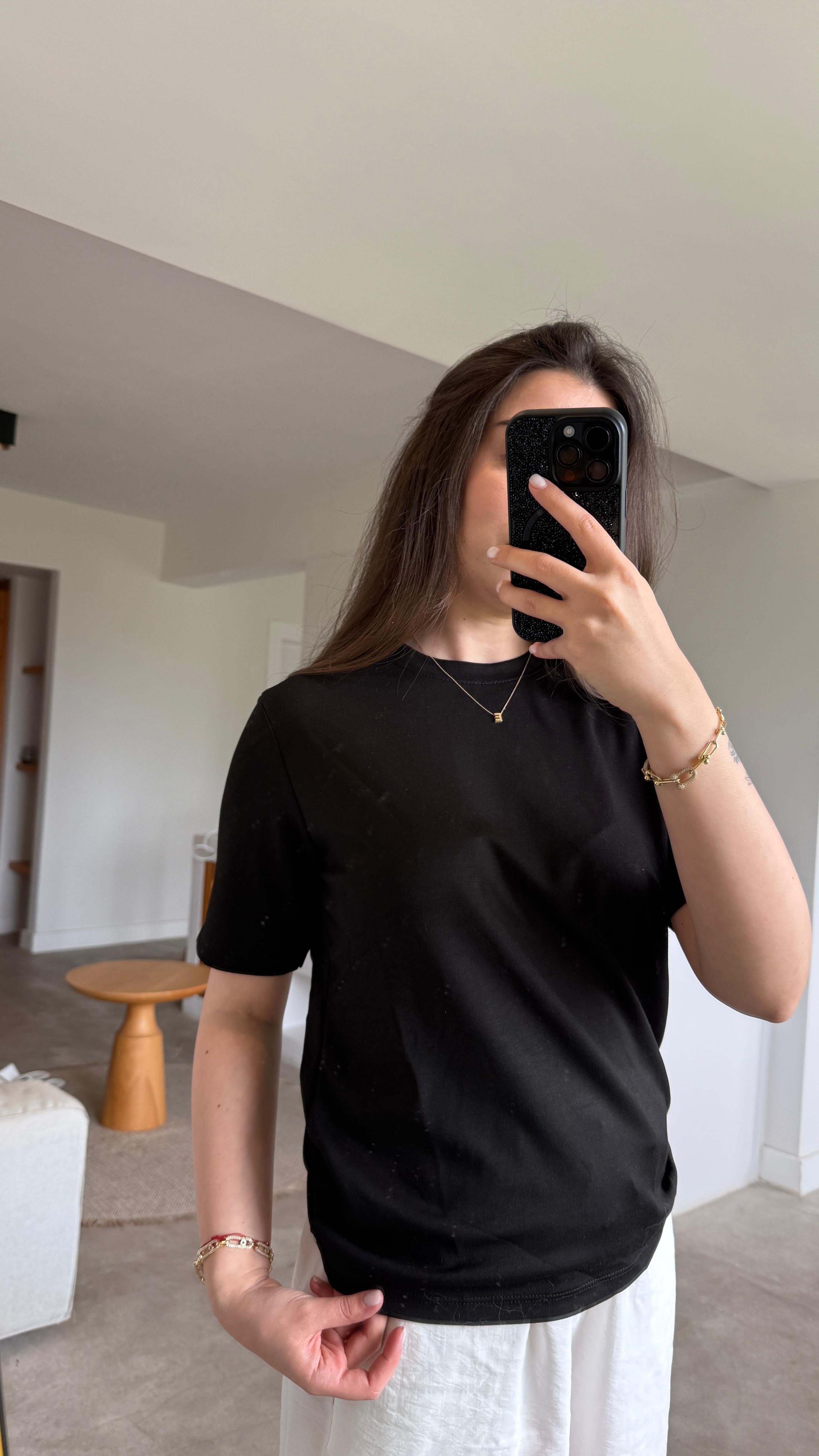 BASIC T-SHIRT SİYAH