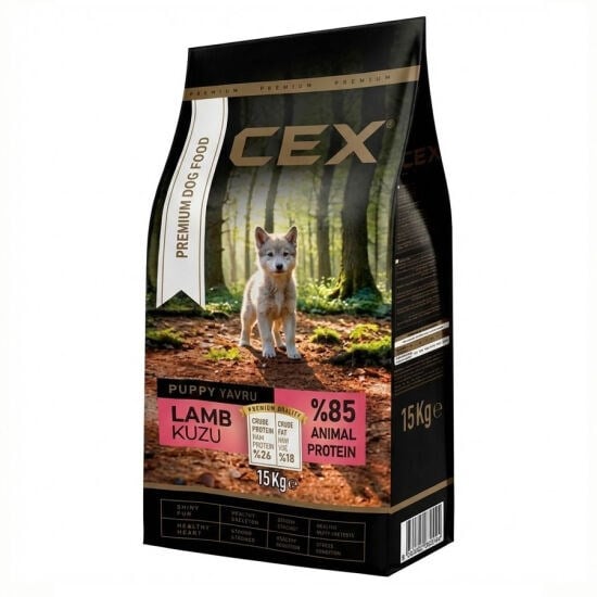 CEX PREMIUM DOG PUPPY LAMB&RICE 15KG
