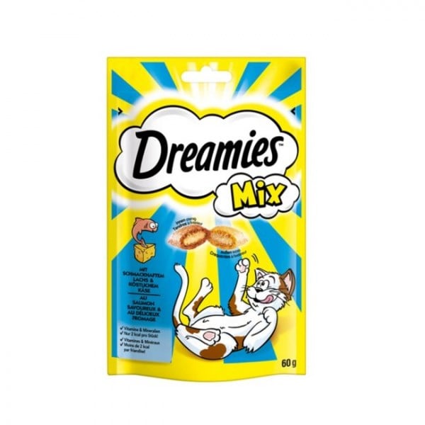 Dreamies® YetişkinSomonlu Peynirli ÖdülMaması 60g
