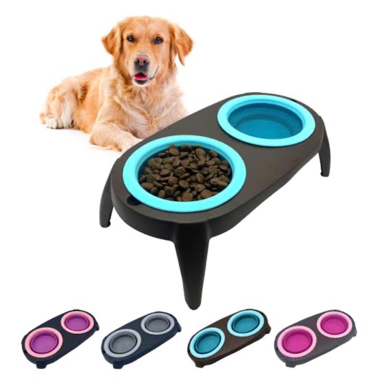 KATLANABİLİR MAMA KABI (KEDİ-KÖPEK)
