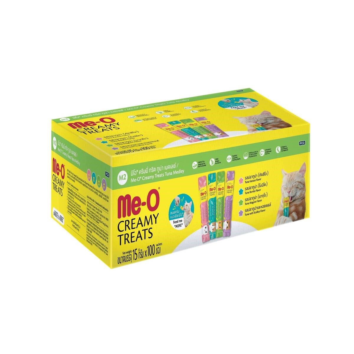 ME-O CREAMY TREAT TUNA MİX-M2 100X15GR 100'LÜ KUTU