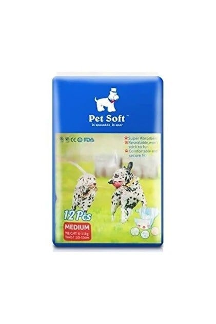 PET SOFT KÖPEK BEZİ M