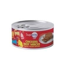 SUPREME W CAT KIYILMIŞ TAVUKLU & BİFTEKLİ85GR