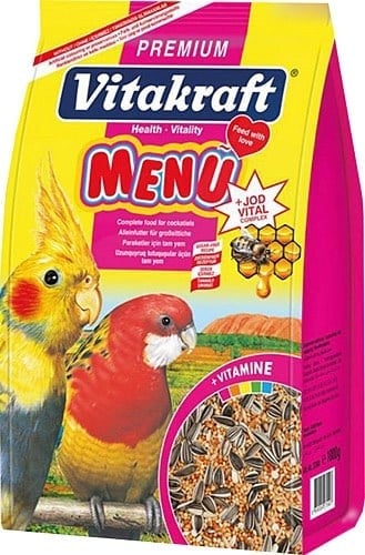 VITAKRAFT PARAKET PREMIUM MENU+JODVITAL 1 KG