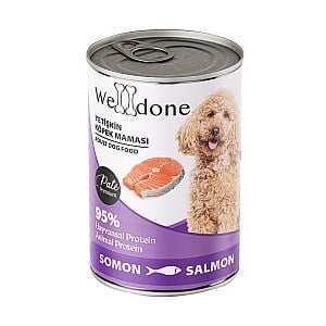 WELLDONE YETİŞKİN SOMONLU KÖPEK KONSERVE