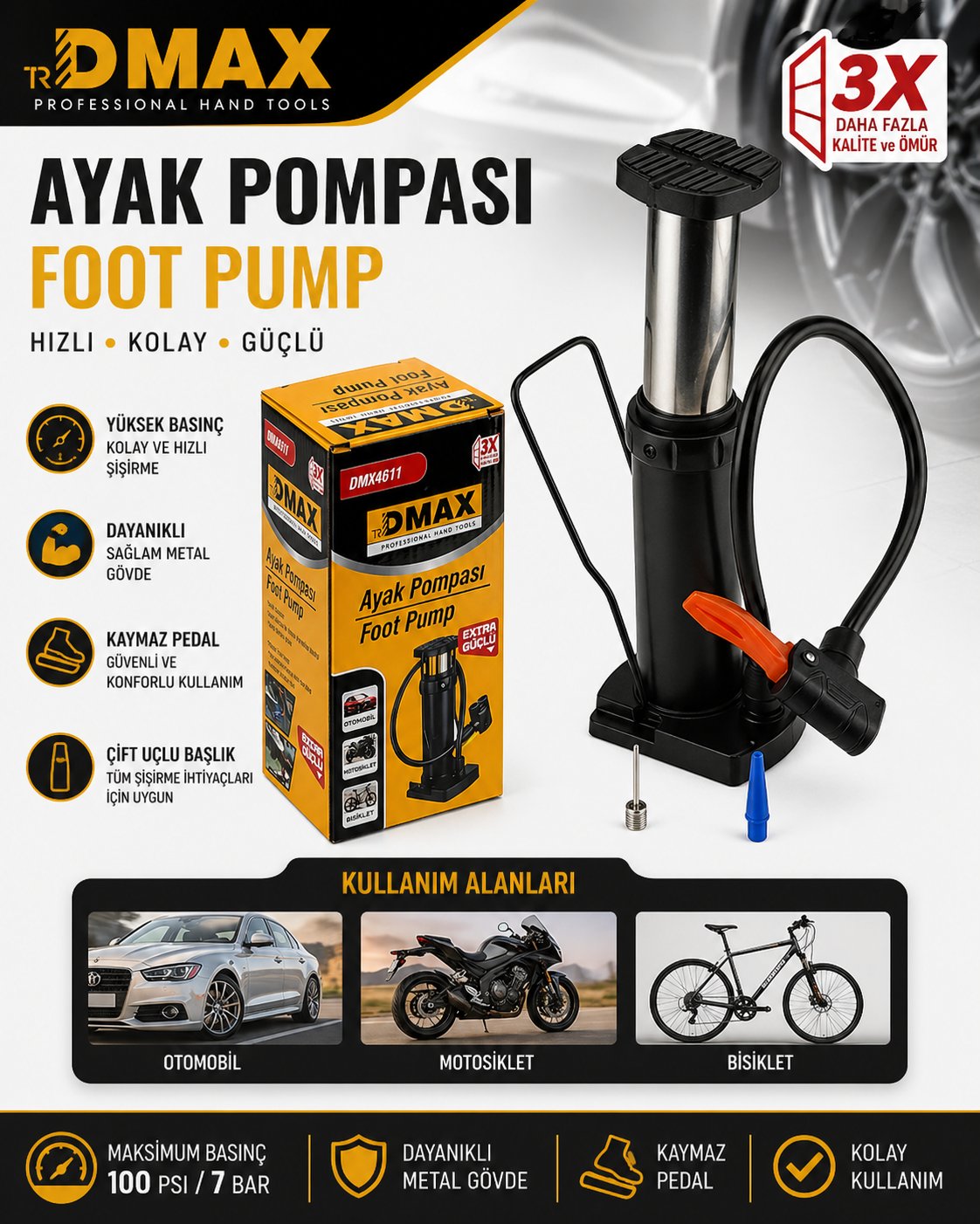  AYAK POMPASI DMAX 4611