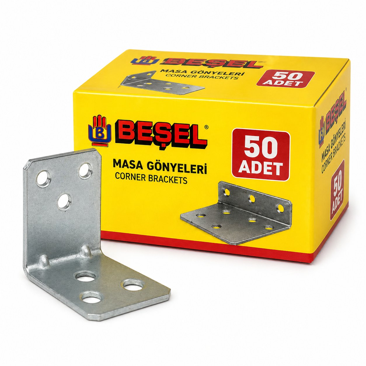 BEŞEL GENİŞ GÖNYE 40x40
