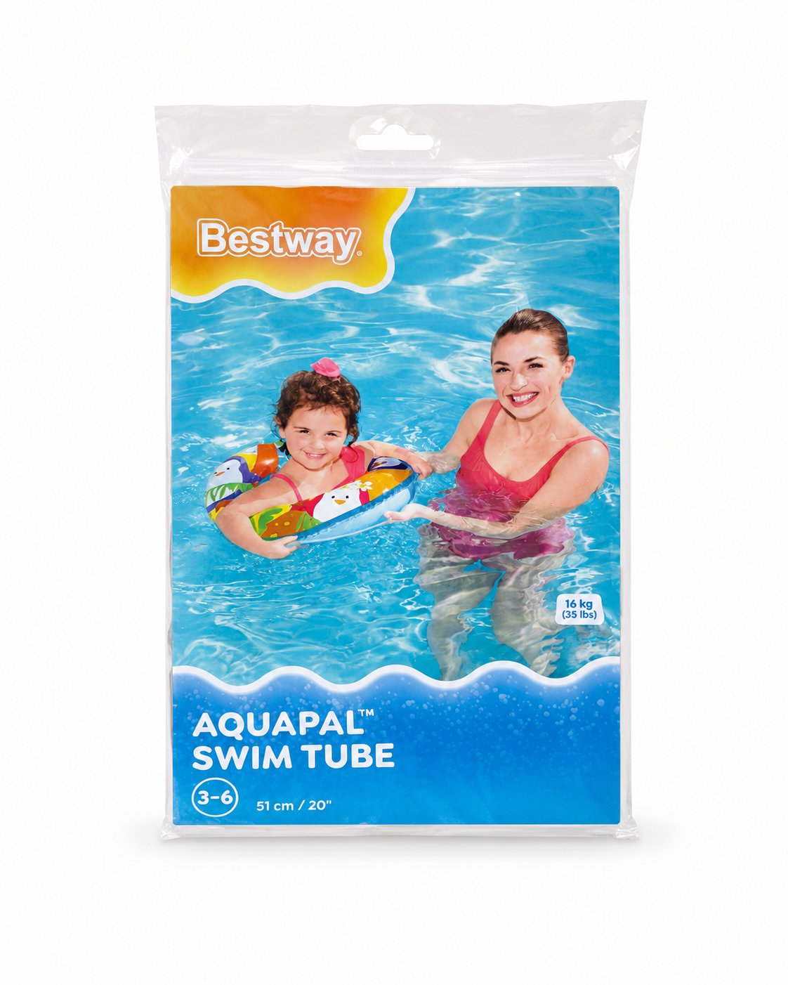 BESTWAY DENİZ SİMİTİ 51CM ŞEFFAF RENKLİ 20İNÇ PK*36