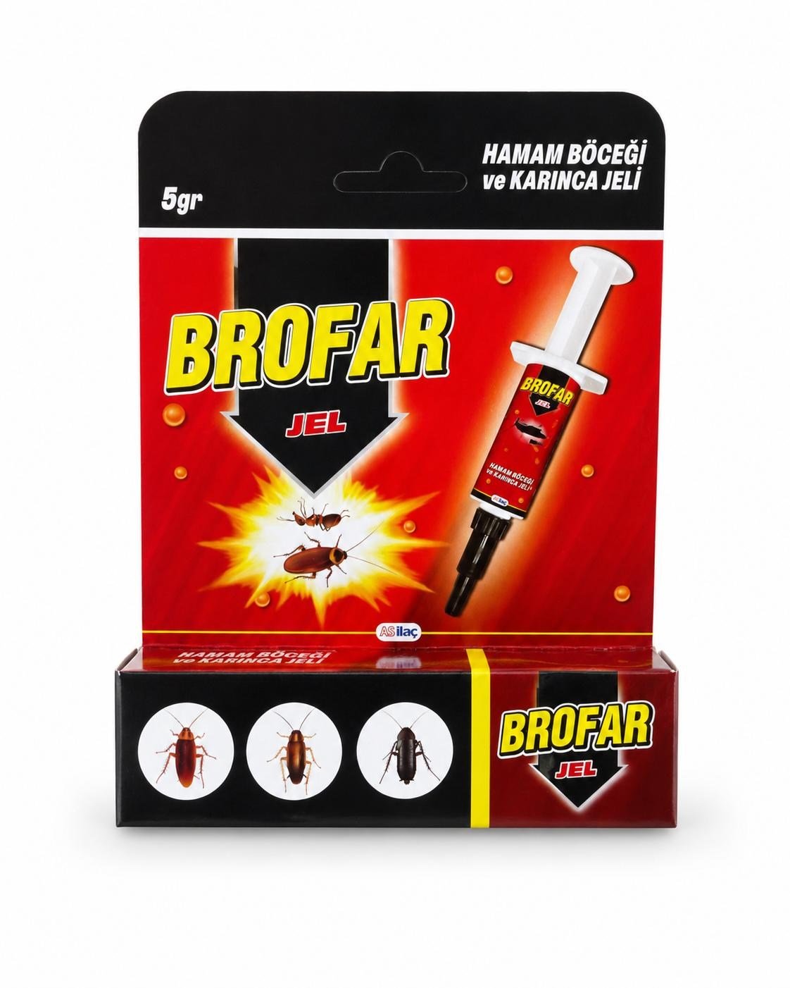 BROFAR HAMAMBÖCEĞİ JELİ 5GR PK 12*AD