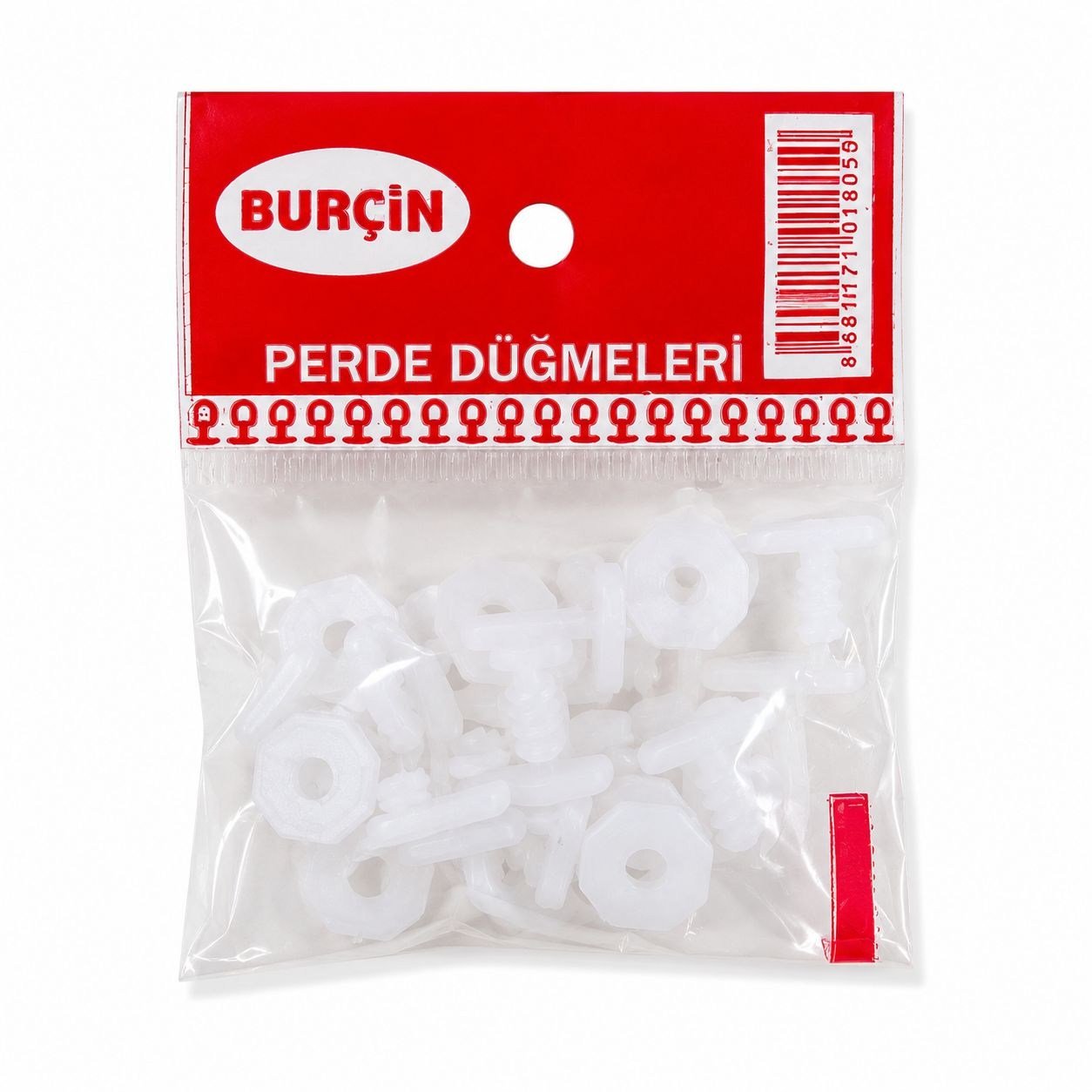 BURÇİN PERDE DÜĞMESİ KİLİDİ PK*50