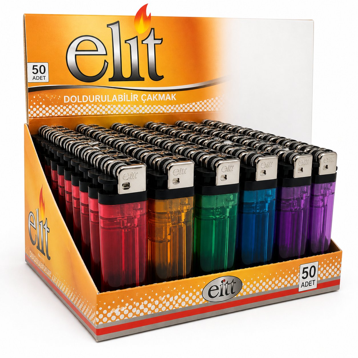 ELİT TAŞLI ÇAKMAK PK 50*AD