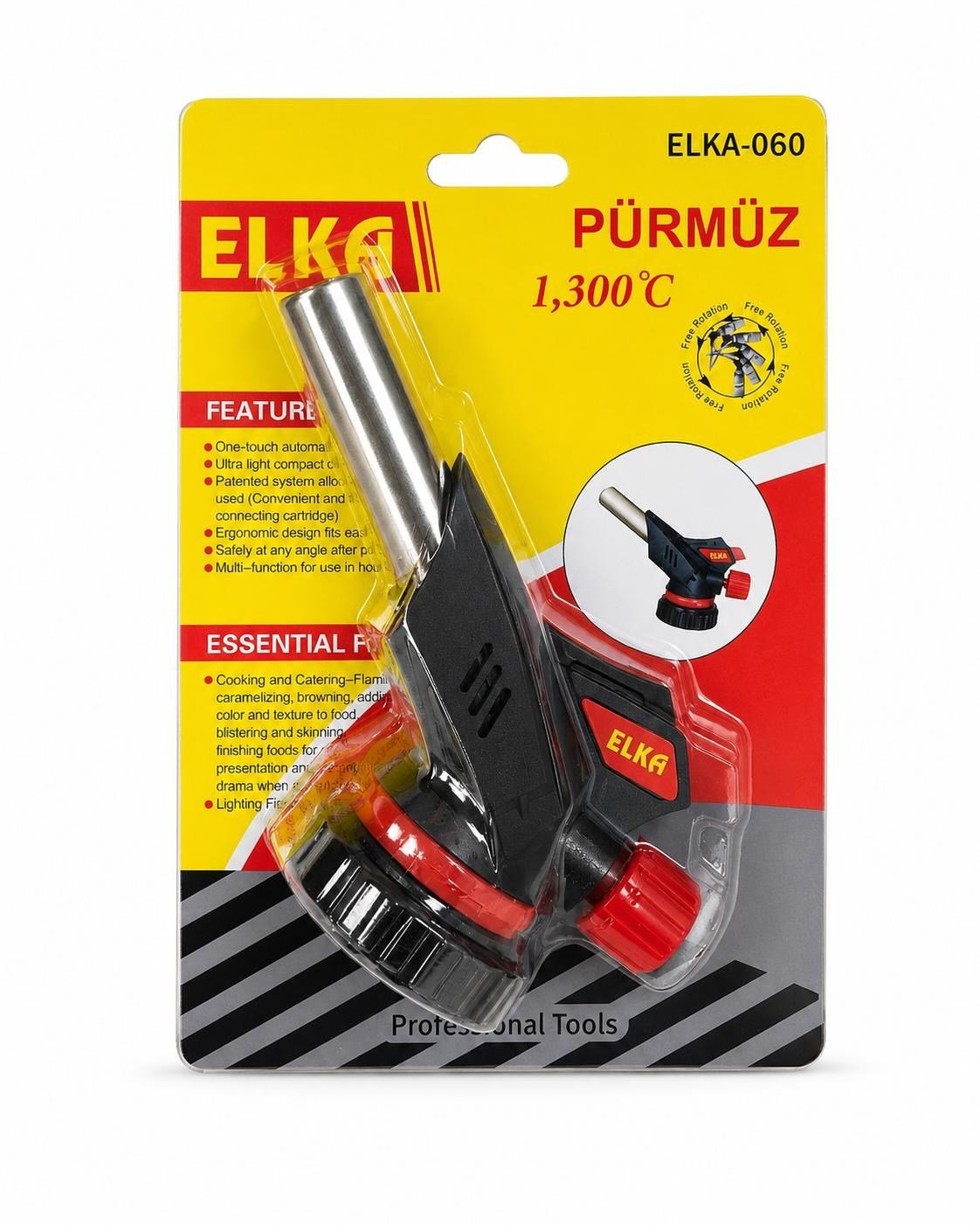 ELKA ÇAKMAK PÜRMÜZ KARTELALI ELKA-060