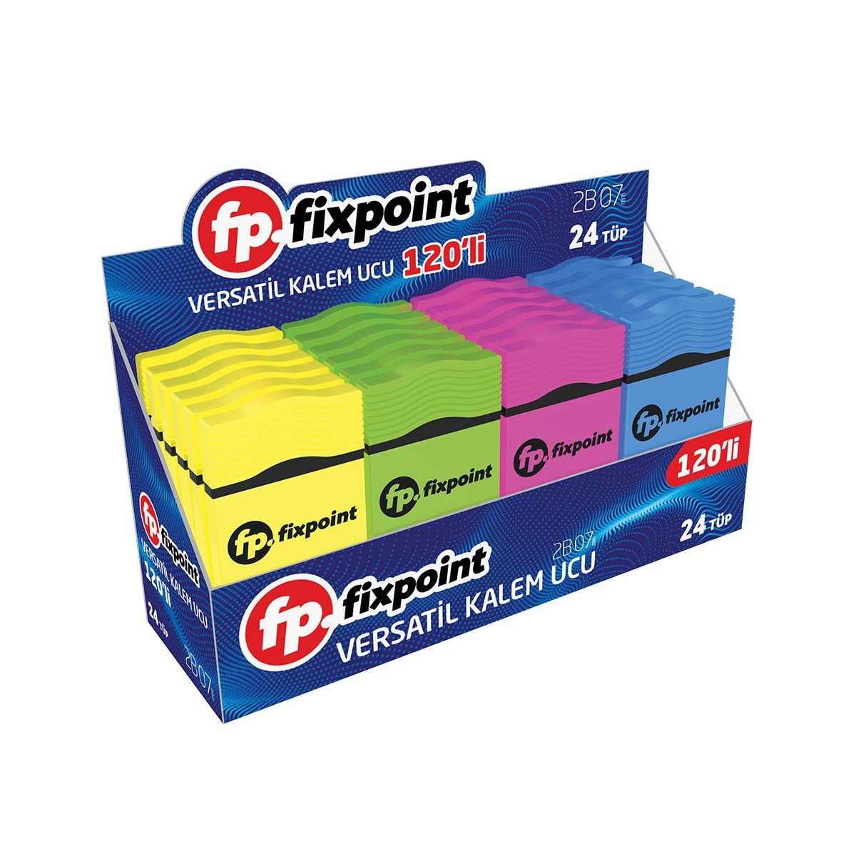 FİXPOİNT 120Lİ NEON 07,MM KALEM UCU PK*24