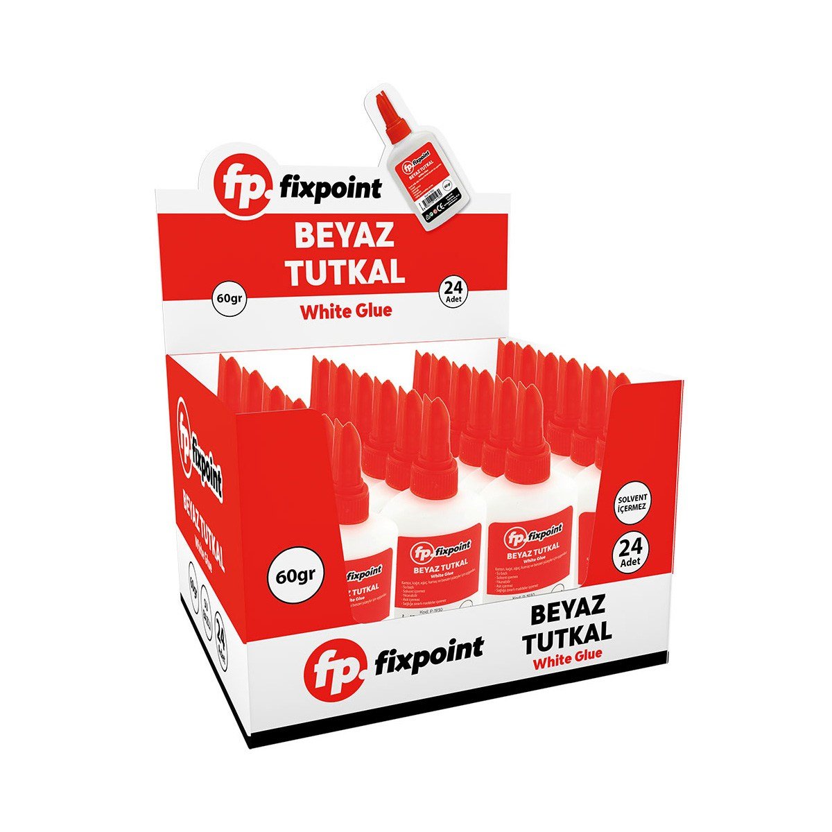 FİXPOİNT BEYAZ TUTKAL 60 GR PK*24