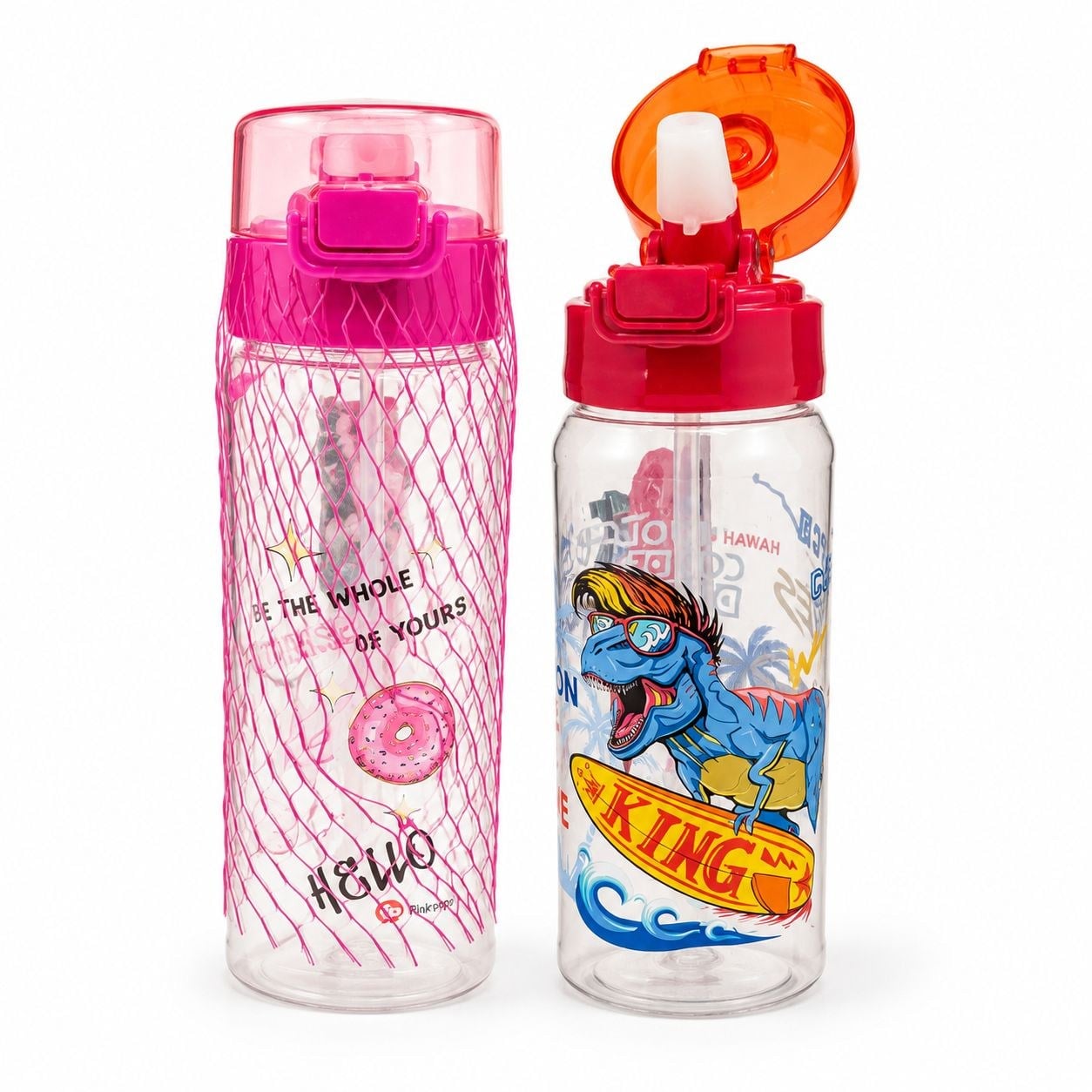 FİXPOİNT MATARA 700ML PİPETLİ DESENLİ 3943 PK 12*AD