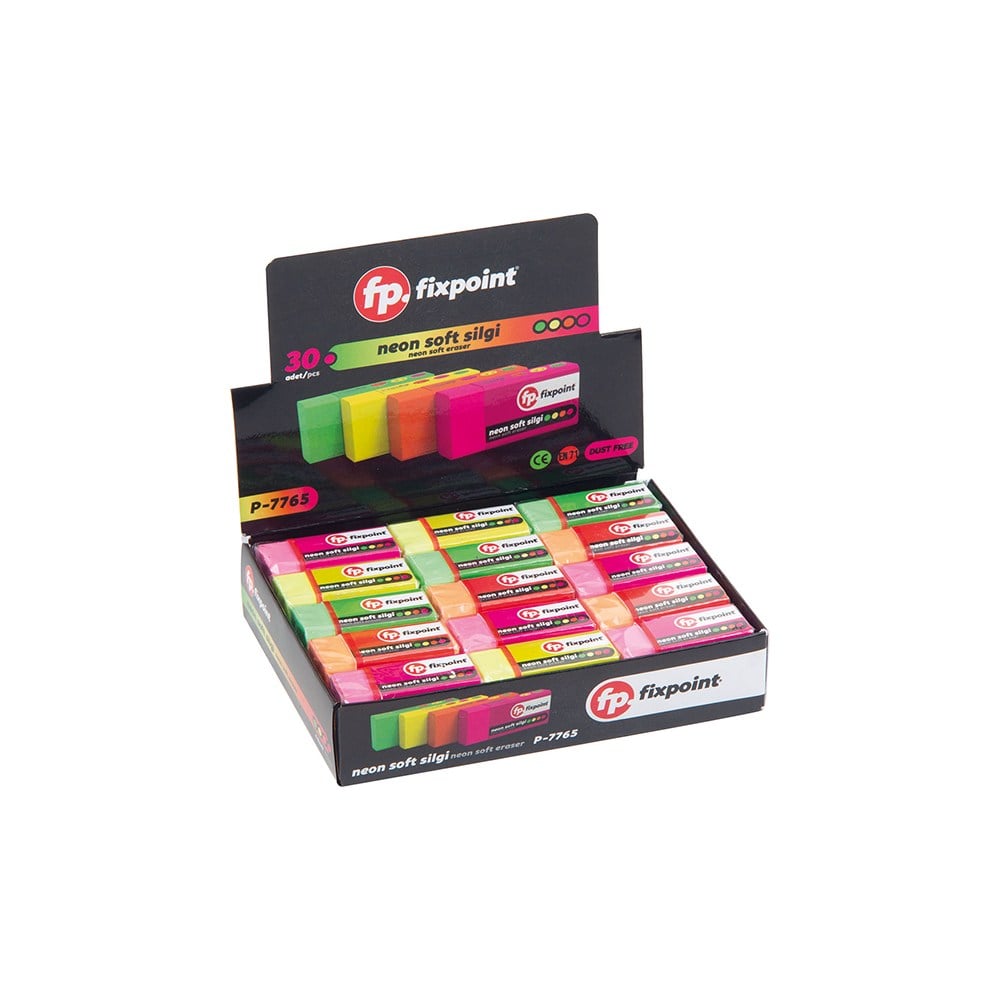FİXPOİNT NEON SİLGİ 30LU