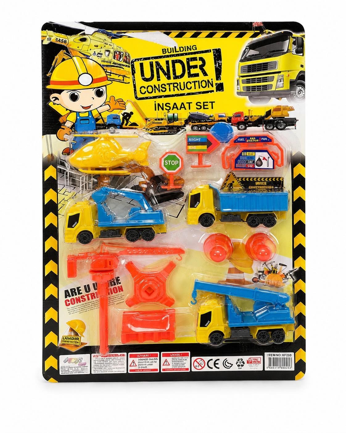 KARTELADA İNŞAAT SETİ KET-253