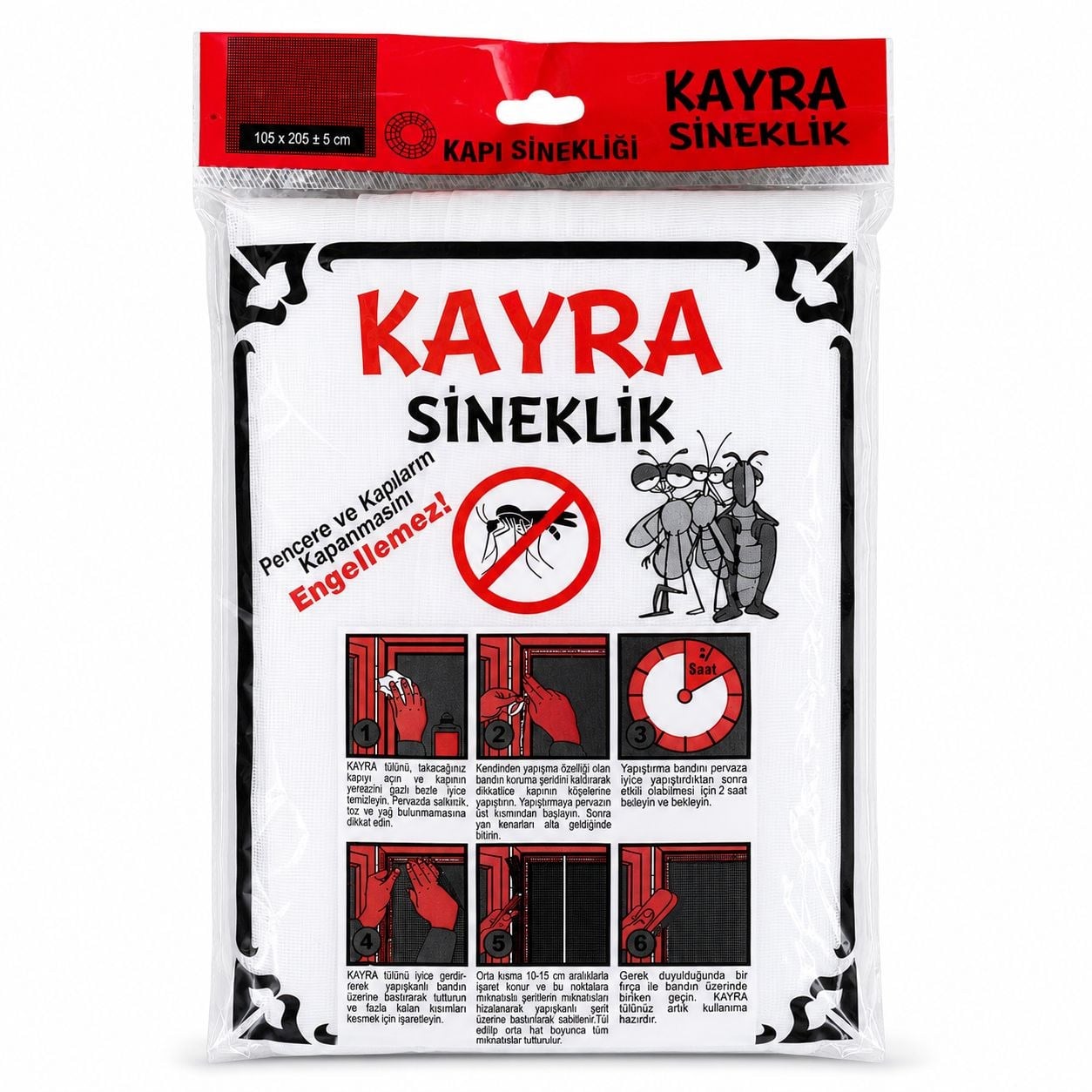 KAYRA TÜL SİNEKLİK KAPI SİNEKLİĞİ 
