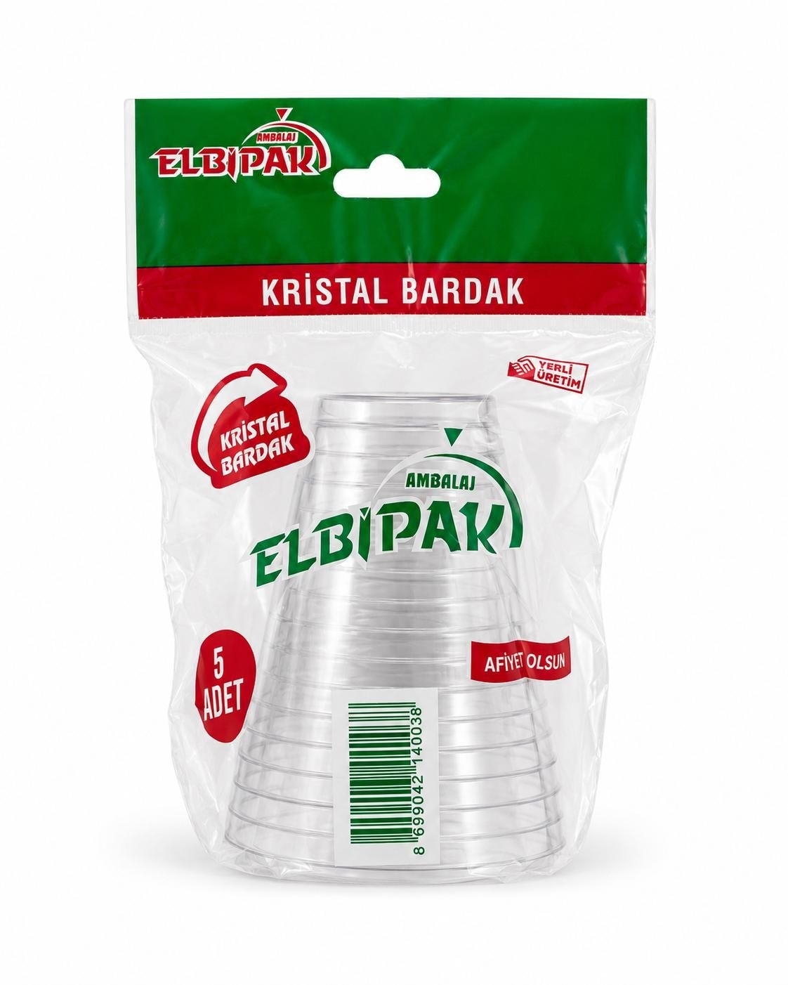 KRİSTAL BARDAK 5Lİ
