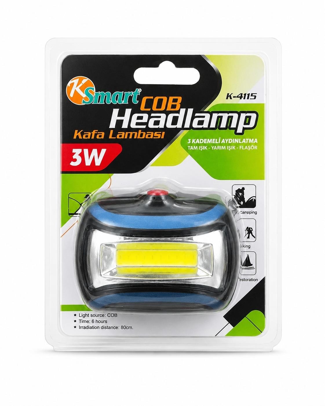 KSMART KAFA LAMBASI LED 