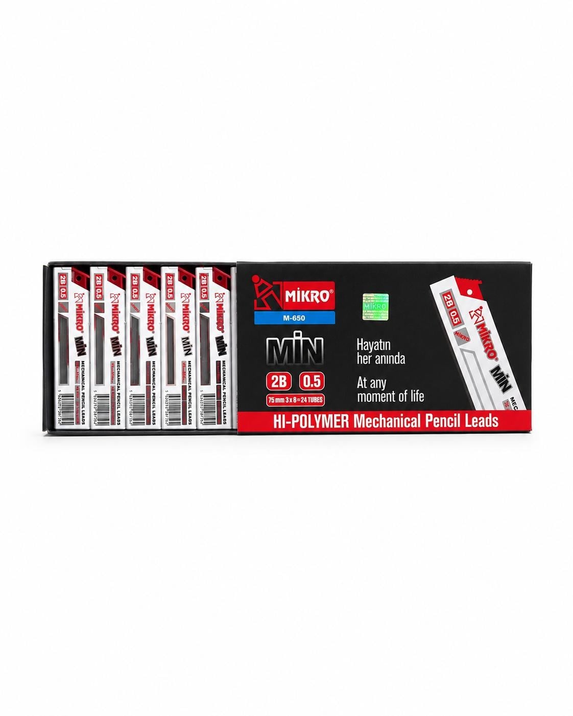 MİKRO KALEM UCU ÇAKMAK 05.MM PK*24