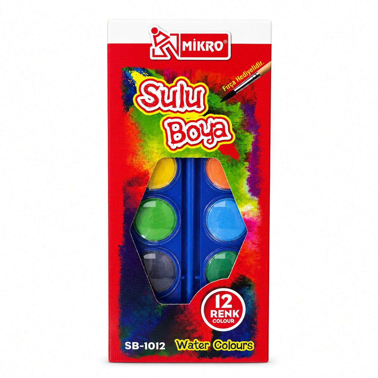 MİKRO SULU BOYA 12Lİ PK*12