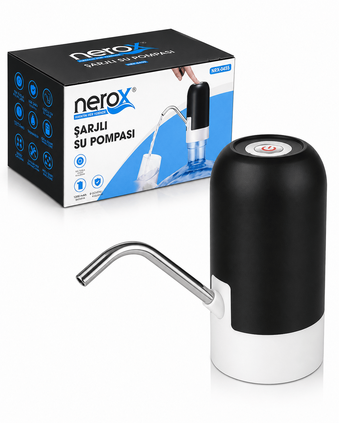 NEROX ŞARJLI SU POMPASI