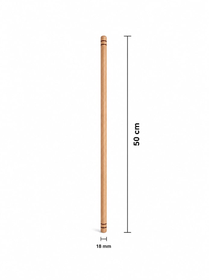 OKLAVA AHŞAP KISA 50CM 11MM İNCE PK*100