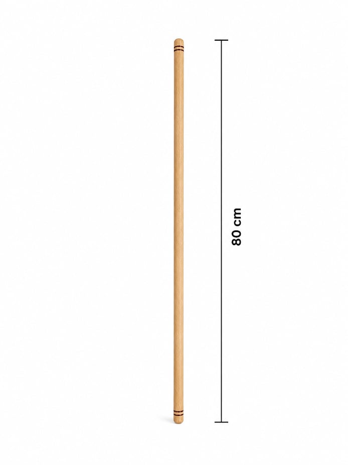 OKLAVA AHŞAP UZUN 80CM 18MM PK*50