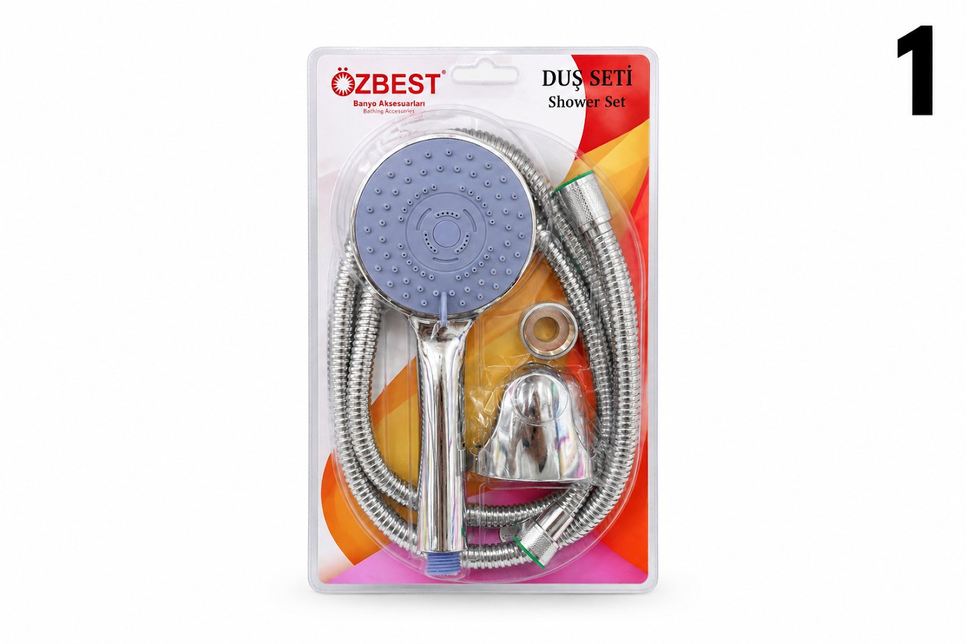 ÖZBEST DUŞ TAKIMI DUŞ SETİ BLİSTER NO*1