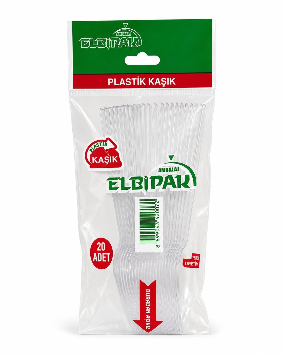 PLASTİK KAŞIK 20Lİ