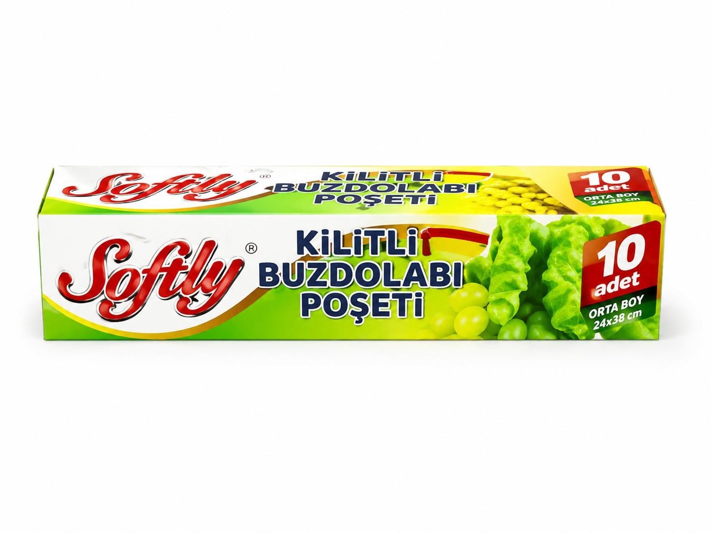 SOFTLY BUZDOLABI POŞETİ KİLİTLİ ORTA BOY