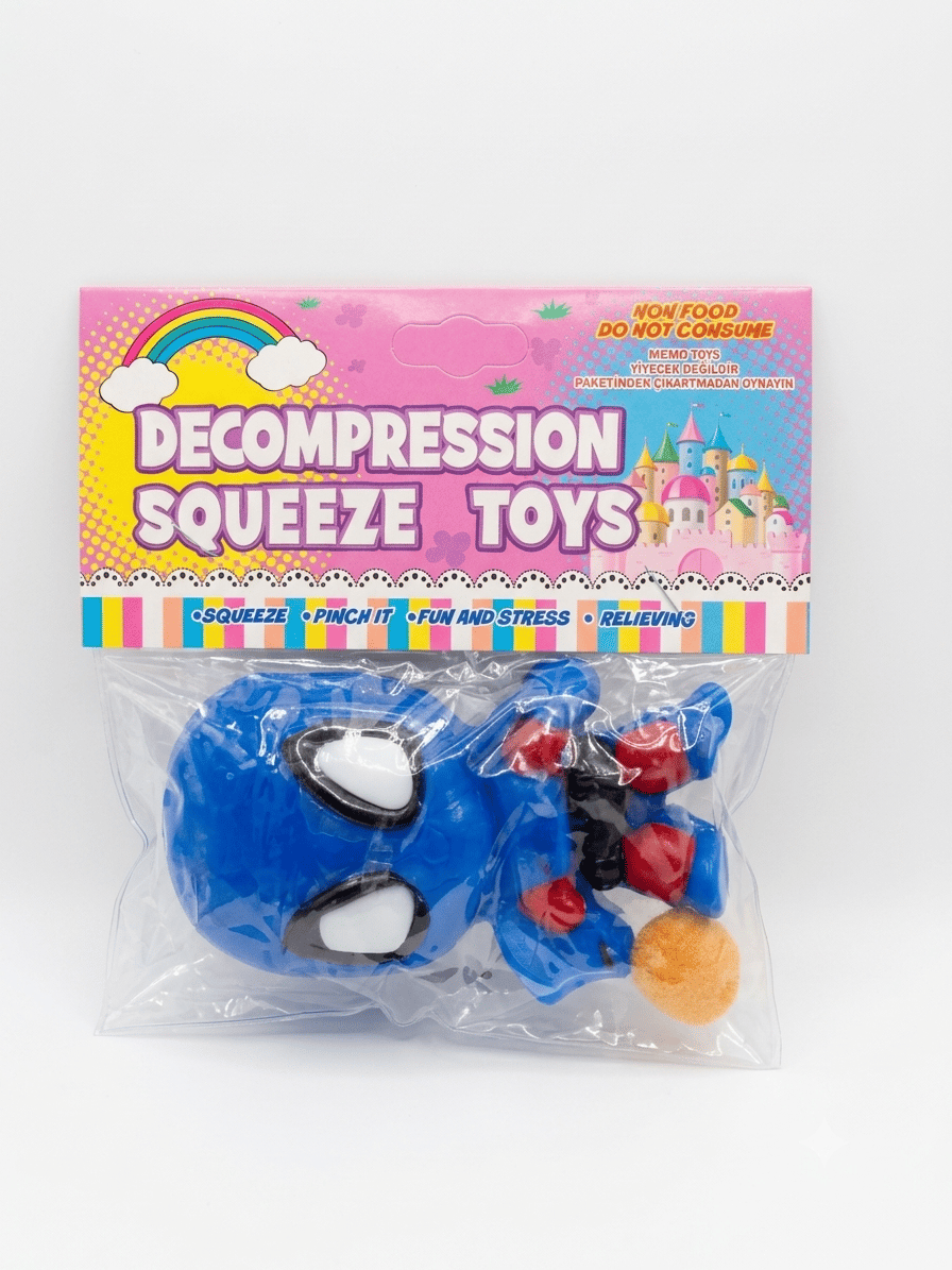 SQUISHY SUKUŞİ OYUNCAK STRES ATICI ÖRÜMCEK ADAM PK*20
