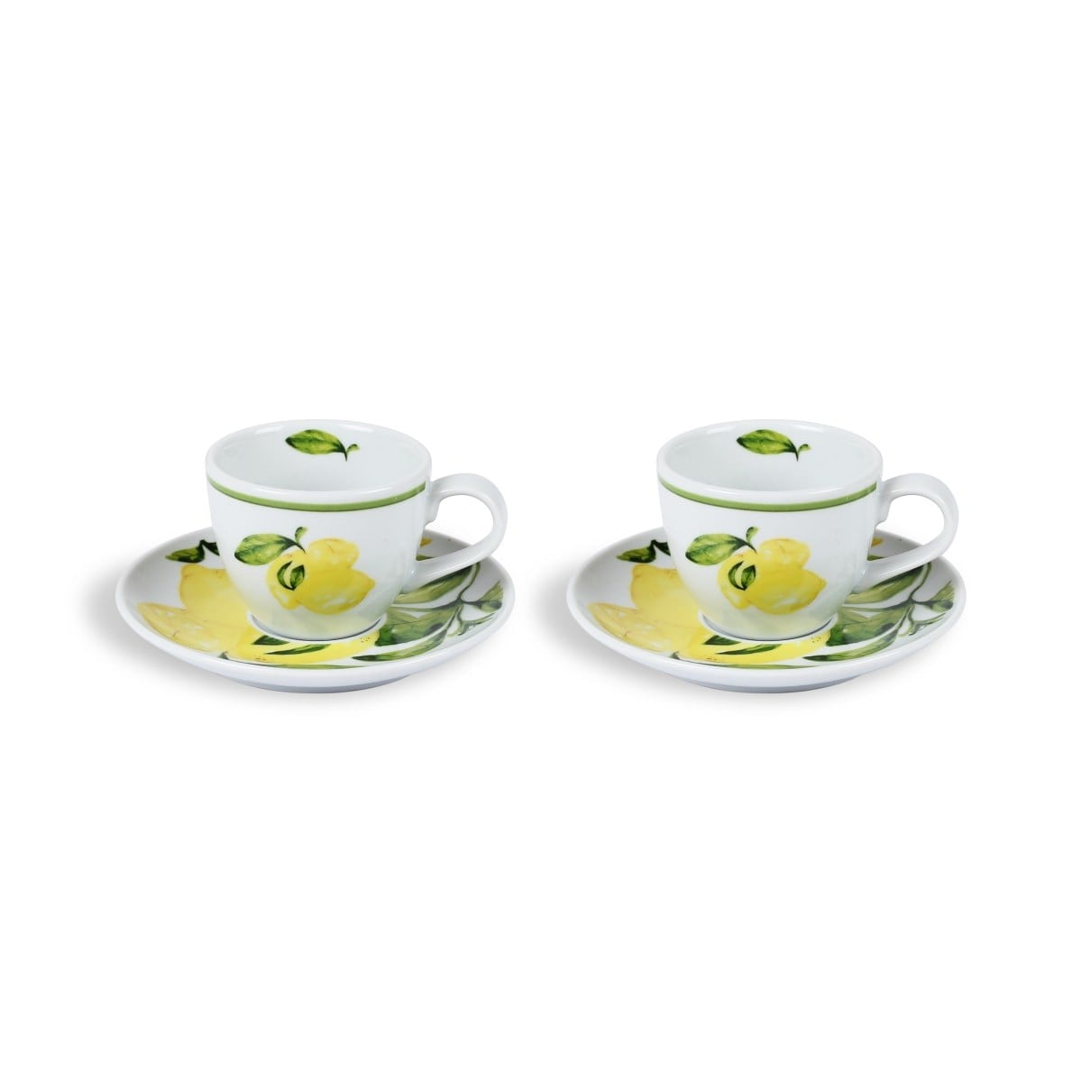 Citrus Collection Porselen 2'li Türk Kahvesi Seti / Hediye Kutulu