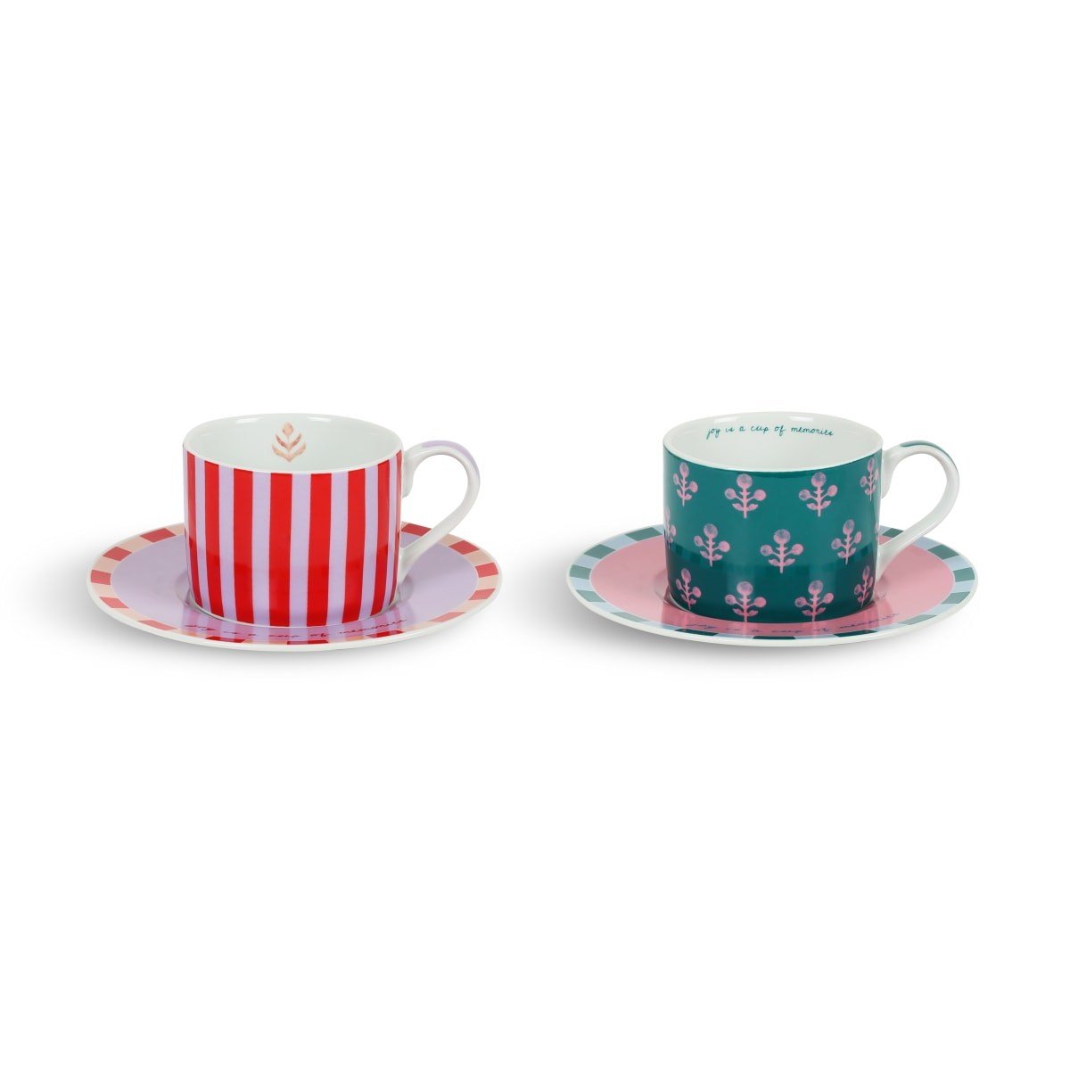 Joy Collection 2 li Çay Fincanı Set / Hediye Kutulu