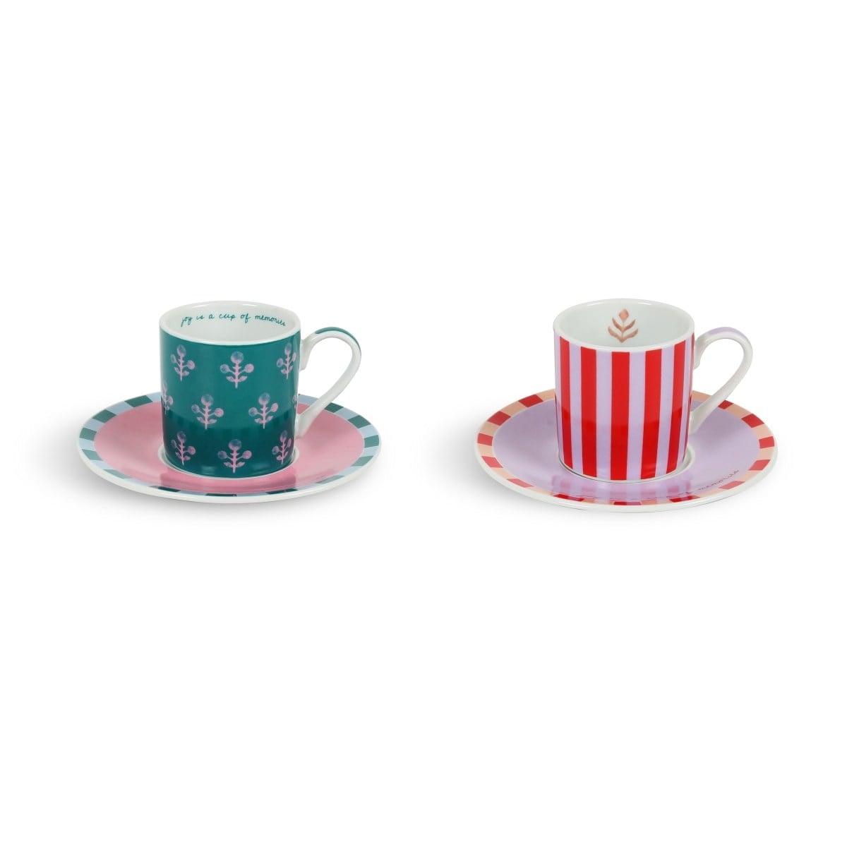 Joy Collection 2 li Türk Kahvesi Fincanı Set / Hediye Kutulu