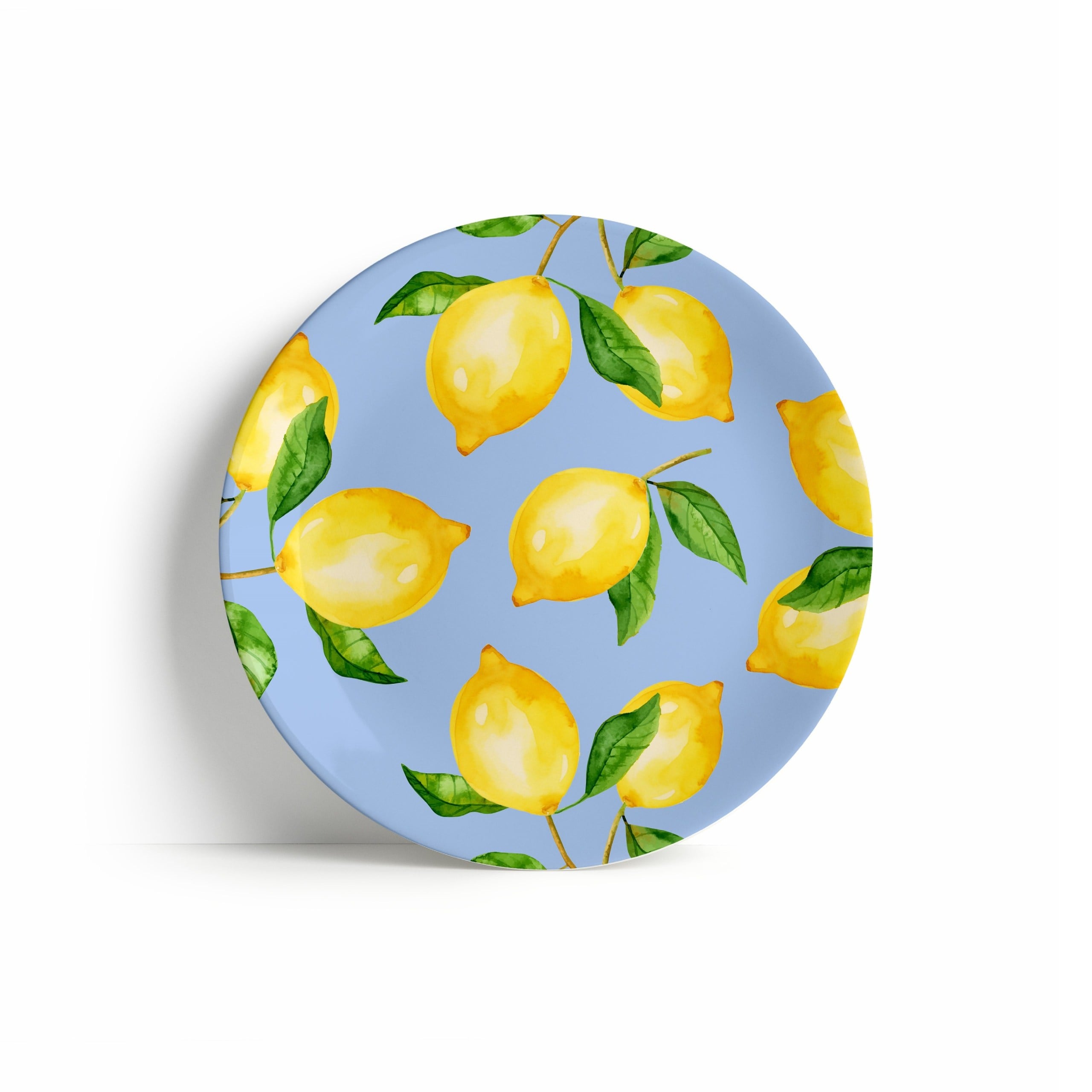 Sorbet Collection Lemon Twist Melamin 4'lü Küçük Tabak Seti