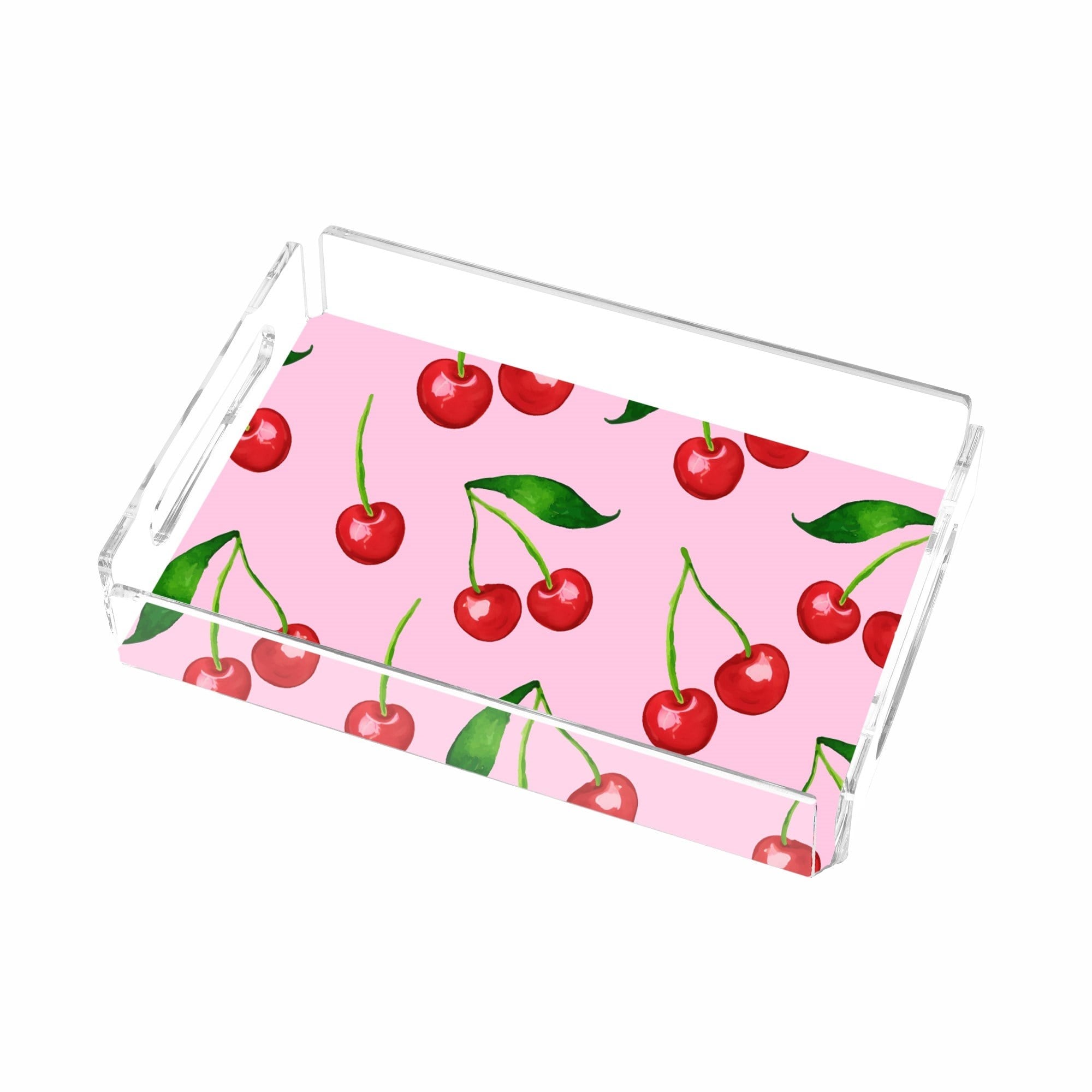 Sorbet Collection Sweet Cherry Collection Küçük Boy Akrilik Tepsi